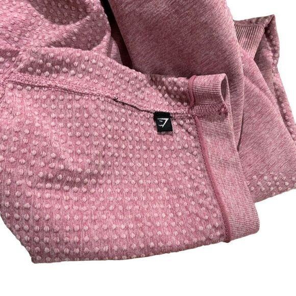 GYMSHARK Vital Seamless Pink Purple Leggings - Picture 8 of 8